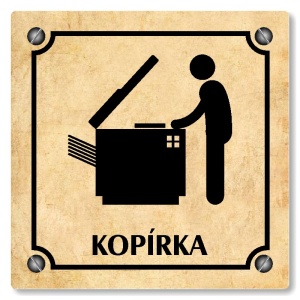 Kopírka, 118x118mm, pergamen, Kansas